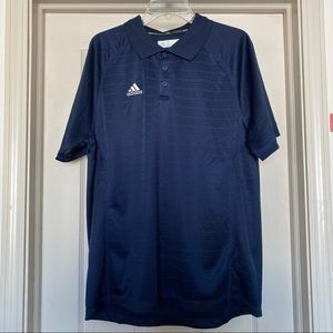 Adidas men’s LG navy polo